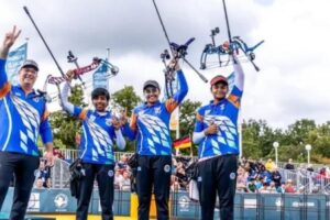 Archery World Cup: ਭਾਰਤੀ ਕੰਪਾਊਂਡ ਤੇ ਮਹਿਲਾ ਟੀਮ ਨੇ ਸੋਨ ਤਮਗ਼ਾ ਜਿੱਤਿਆ