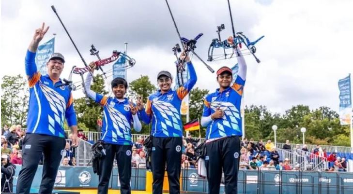 Archery World Cup: ਭਾਰਤੀ ਕੰਪਾਊਂਡ ਤੇ ਮਹਿਲਾ ਟੀਮ ਨੇ ਸੋਨ ਤਮਗ਼ਾ ਜਿੱਤਿਆ