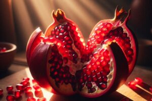 Pomegranate Eating Benefits