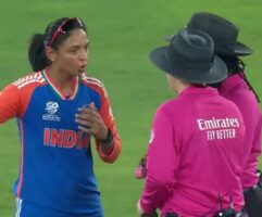 Women’s T20 World Cup 2024: ਪਹਿਲੇ ਹੀ ਮੈਚ ਵਿੱਚ ਟੀਮ ਇੰਡੀਆ ਦੀ ਕਰਾਰੀ ਹਾਰ ਤੋਂ ਗੁੱਸੇ ਵਿੱਚ ਹਰਮਨਪ੍ਰੀਤ ਕੌਰ