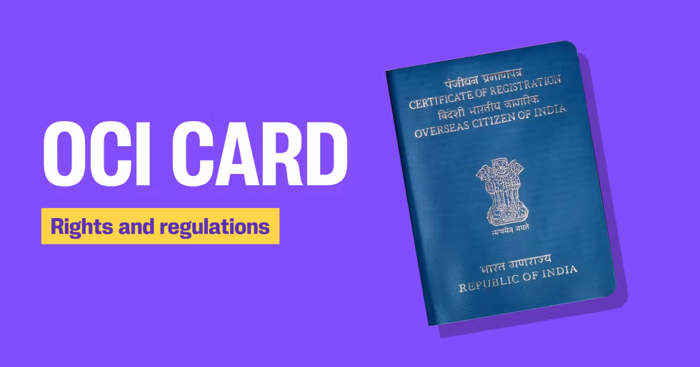 OCI ਕਾਰਡ ਦੇ ਨਿਯਮਾਂ ‘ਚ ਵੱਡਾ ਬਦਲਾਅ