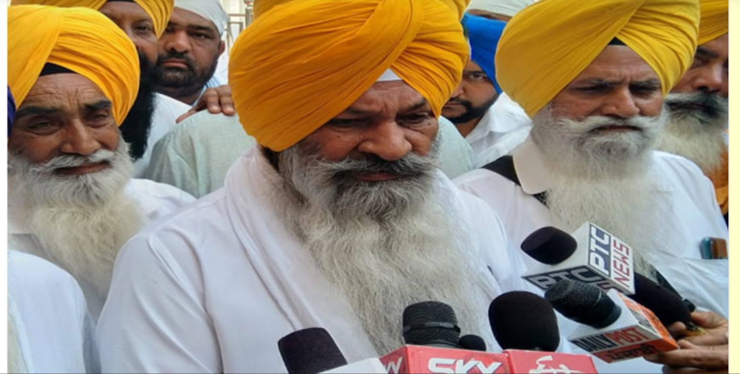 ਸੁੱਚਾ ਸਿੰਘ ਲੰਗਾਹ ਨੇ ਅਕਾਲ ਤਖ਼ਤ ਦੇ ਜਥੇਦਾਰ ਨੂੰ ਮੁੜ ਕੀਤੀ ਪੰਥ ਵਿਚ ਸ਼ਾਮਲ ਹੋਣ ਲਈ ਅਪੀਲ