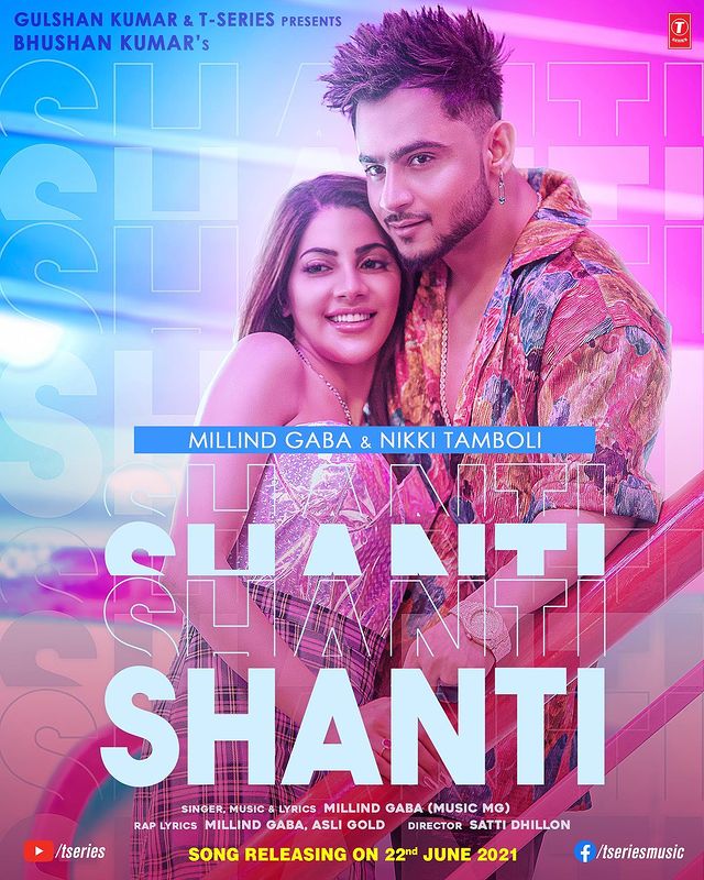 ‘ਸ਼ਾਂਤੀ’ ਮਿਉਜ਼ਿਕ ਵੀਡੀਓ ਵਿੱਚ ਨਜਰ ਆਏਗੀ Nikki Tamboli ਅਤੇ Millind Gaba