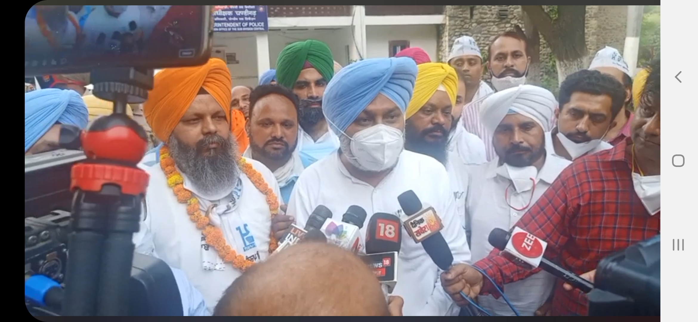 ਸਕਾਲਰਸ਼ਿੱਪ ਘੁਟਾਲੇ ਦੇ ਵਿਰੋਧ ‘ਚ ‘ਆਪ’ ਵਲੋਂ ਪੰਜਾਬ ਭਰ ਵਿੱਚ ਰੋਸ ਪ੍ਰਦਰਸ਼ਨ