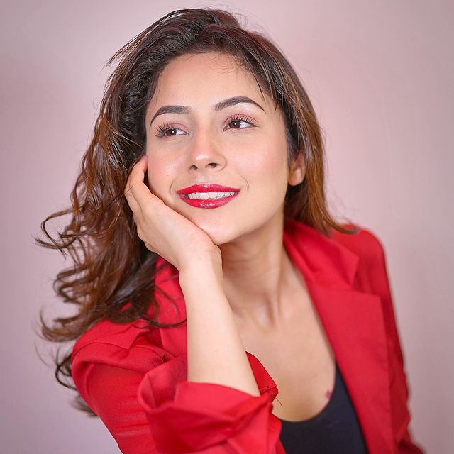 Shehnaaz Gill ਨੇ ਰੈਡ ਡਰੈੱਸ ਵਿੱਚ ਆਪਣੀਆਂ ਫੋਟੋ ਸ਼ੇਅਰ ਕਰ ਫੈਨਸ ਦੇ ਉਡਾਏ ਹੋਸ਼