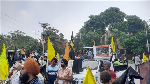 ਕਿਸਾਨਾਂ ਵਲੋਂ ਭਾਜਪਾ ਆਗੂਆਂ ਦਾ ਵਿਰੋਧ , ਵਾਹਨਾਂ ਦੀ ਕੀਤੀ ਭੰਨਤੋੜ