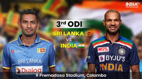 India vs SL : ਡਕਵਰਥ ਲੂਈਸ ਦੇ ਨਿਯਮਾਂ ਤਹਿਤ ਸ੍ਰੀਲੰਕਾ ਨੂੰ ਮਿਲਿਆ 227 ਦੌਡ਼ਾਂ ਦਾ ਟੀਚਾ