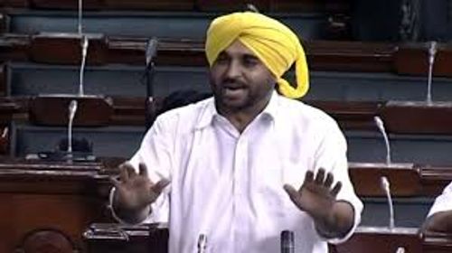 ਖੇਤੀ ਕਾਨੂੰਨਾਂ ਨੂੰ ਰੱਦ ਕਰਵਾਉਣ ਲਈ ਭਗਵੰਤ ਮਾਨ ਨੇ  5ਵੀਂ ਵਾਰ ਸੰਸਦ ‘ਚ ਪੇਸ਼ ਕੀਤਾ ‘ਕੰਮ ਰੋਕੂ ਮਤਾ’