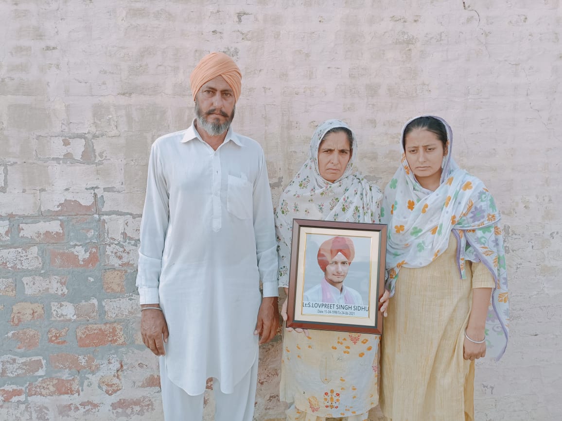 ਲਵਪ੍ਰੀਤ ਦੀ ਪਤਨੀ ਬੇਅੰਤ ਕੌਰ ਖ਼ਿਲਾਫ਼ ਧਾਰਾ 306 ਤਹਿਤ ਮਾਮਲਾ ਦਰਜ