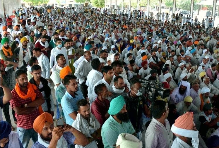 ਕਰਨਾਲ ਵਿਖੇ ਕਿਸਾਨ ਮਹਾਪੰਚਾਇਤ ਸ਼ੁਰੂ, ਮੋਬਾਈਲ ਇੰਟਰਨੈਟ ਸੇਵਾ ਬੰਦ