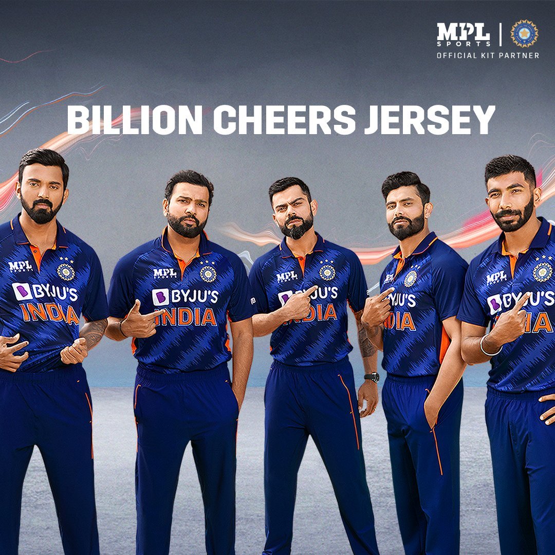 BCCI ਨੇ ਪੇਸ਼ ਕੀਤੀ ਭਾਰਤੀ ਕ੍ਰਿਕਟ ਟੀਮ ਦੀ ਨਵੀਂ ਜਰਸੀ