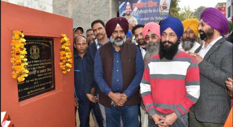ਕਰੀਬ 3.85 ਕਰੋੜ ਦੀ ਲਾਗਤ ਨਾਲ ਬਣਨ ਵਾਲੇ ਸੱਤ ਸਪੋਰਟਸ ਪਾਰਕਾਂ ਦੇ ਨੀਂਹ ਪੱਥਰ ਰੱਖੇ