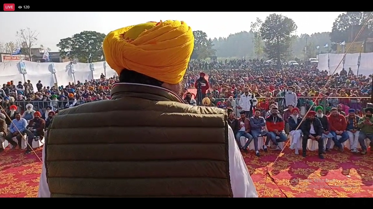 ‘ਝਾੜੂ’ ਨਾਲ ਦੇਸ਼ ਸਾਫ ਕਰੇਗੀ ਆਮ ਆਦਮੀ ਪਾਰਟੀ- ਭਗਵੰਤ ਮਾਨ