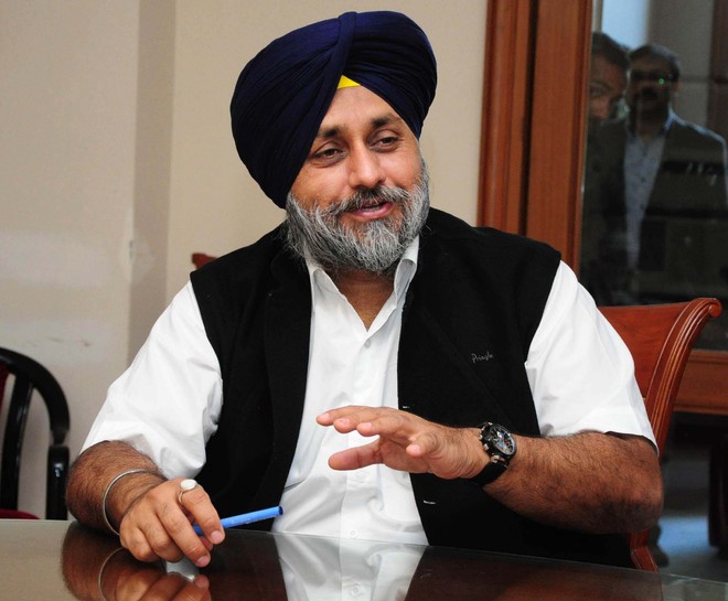 ਚੰਨੀ ਨੇ ਰੇਤਾਂ ਤੋਂ ਕਮਾਇਆ 300 ਕਰੋੜ-ਸੁਖਬੀਰ ਬਾਦਲ
