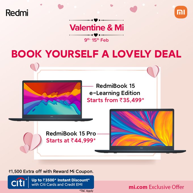 ਵੈਲੇਨਟਾਈਨ ਡੇਅ ਦੇ ਮੌਕੇ ‘ਤੇ, Xiaomi ਨੇ ਸ਼ੁਰੂ ਕੀਤੀ ਸੇਲ, ਪ੍ਰਾਪਤ ਕਰੋ ਸਮਾਰਟਫੋਨ ਤੋਂ ਲੈ ਕੇ ਸਮਾਰਟ ਟੀਵੀ ਤੱਕ ਜ਼ਬਰਦਸਤ ਛੋਟ