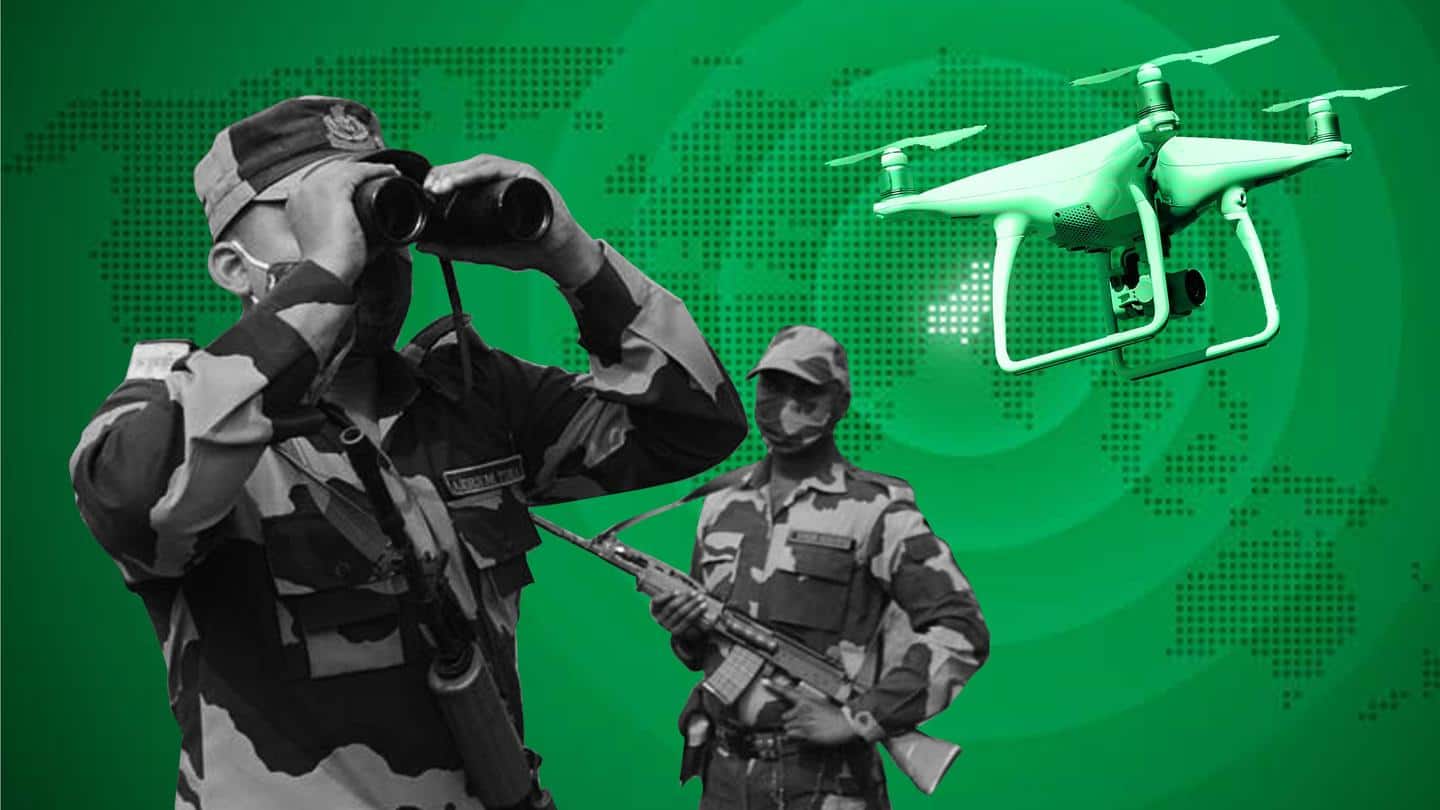ਭਾਰਤੀ ਸਰਹੱਦ ‘ਚ ਦਾਖਲ ਹੋਏ ਦੋ ਡਰੋਨ, BSF ਨੇ  ਦਿੱਤਾ ਕਰਾਰਾ ਜਵਾਬ