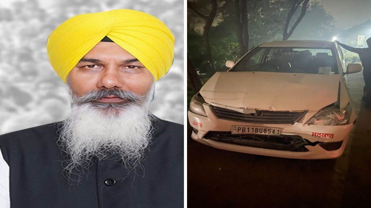 ਸੜਕ ਹਾਦਸੇ ‘ਚ ਵਾਲ ਵਾਲ ਬਚੇ ‘ਆਪ’ ਵਿਧਾਇਕ ਗੁਰਦਿੱਤ ਸੇਖੋਂ