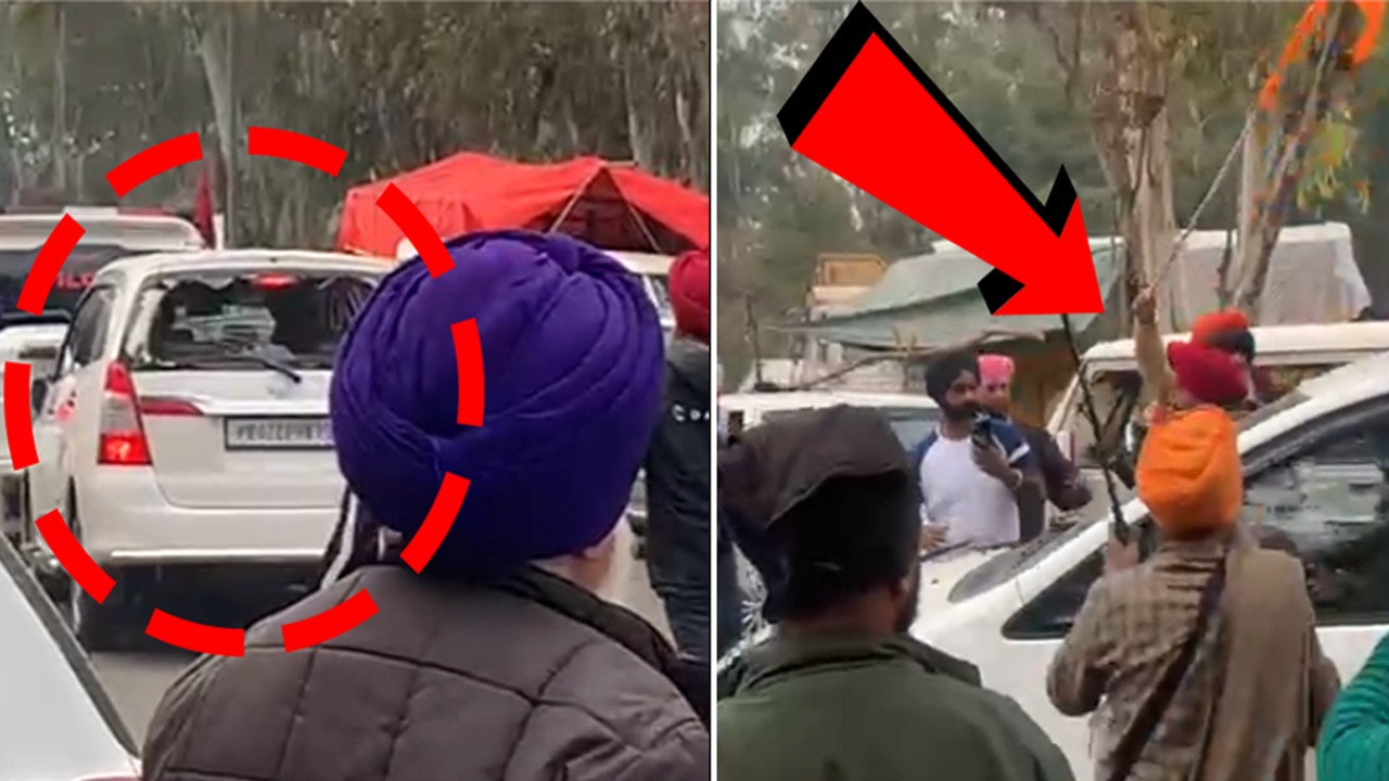 SGPC ਦੇ ਪ੍ਰਧਾਨ ਹਰਜਿੰਦਰ ਧਾਮੀ ਦੀ ਗੱਡੀ ‘ਤੇ ਹੋਇਆ ਪਥਰਾਅ