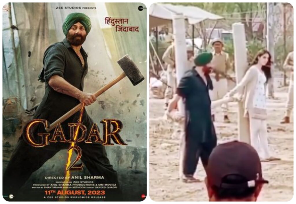 ‘ਗਦਰ 2’ ‘ਚ ਹੈਂਡ ਪੰਪ ਨਹੀਂ…ਖੰਭਾ ਪੁੱਟਣਗੇ ਸੰਨੀ ਦਿਓਲ ਸਾਹਮਣੇ ਆਈ ਵੀਡੀਓ ‘ਚ ਦਿਖਾਈ ਦਿੱਤੀ ‘ਤਾਰਾ’ ਦੀ ਝਲਕ