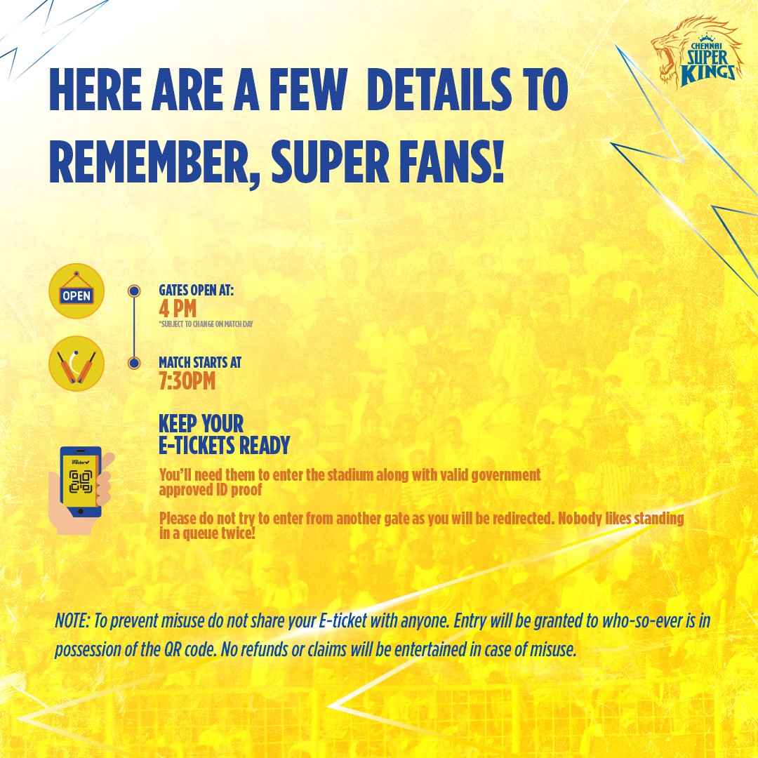 IPL 2023: CSK ਨੇ ਪ੍ਰਸ਼ੰਸਕਾਂ ਨੂੰ ਦਿੱਤਾ ਖਾਸ ਤੋਹਫਾ; ਚੇਪੌਕ ਸਟੇਡੀਅਮ ਤੱਕ ਪਹੁੰਚਣ ਲਈ ਮੁਫਤ ਮੈਟਰੋ ਉਪਲਬਧ ਹੋਵੇਗੀ