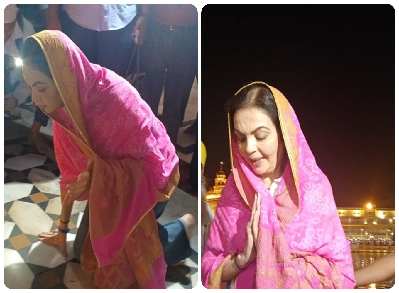 ਨੀਤਾ ਅੰਬਾਨੀ ਪਹੁੰਚੀ ਗੋਲਡਨ ਟੈਂਪਲ: ਮੁੰਬਈ ਇੰਡੀਅਨਜ਼ ਲਈ ਮੰਗੀ ਪ੍ਰਾਰਥਨਾ ਸਵੀਕਾਰ