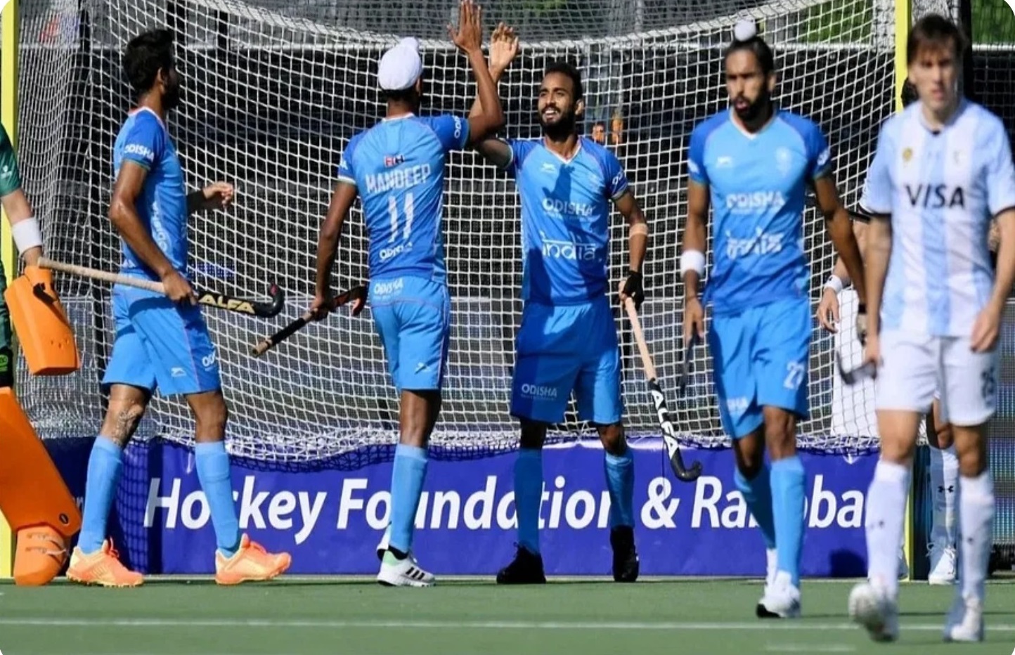 FIH Pro League: ਰੋਮਾਂਚਕ ਮੈਚ ਵਿੱਚ ਭਾਰਤ ਨੇ ਅਰਜਨਟੀਨਾ ਨੂੰ 2-1 ਨਾਲ ਹਰਾਇਆ