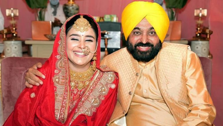ਸੀ.ਐੱਮ ਮਾਨ ਦੇ ਵਿਆਹ ਦੀ ਅੱਜ ਪਹਿਲੀ ਵਰ੍ਹੇਗੰਢ, ਚੰਡੀਗੜ੍ਹ ‘ਚ ਹੋਵੇਗੀ ਪਾਰਟੀ