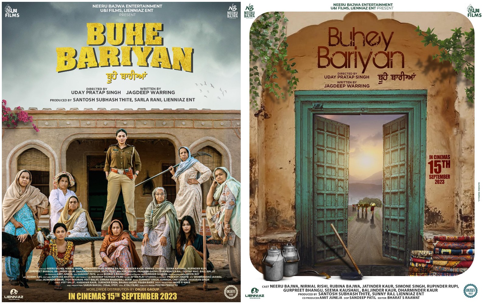 ਨੀਰੂ ਬਾਜਵਾ ਨੇ ਪੰਜਾਬੀ ਫਿਲਮ Buhe Barian ਦੀ ਰਿਲੀਜ਼ ਡੇਟ ਕੀਤੀ ਸਾਂਝੀ