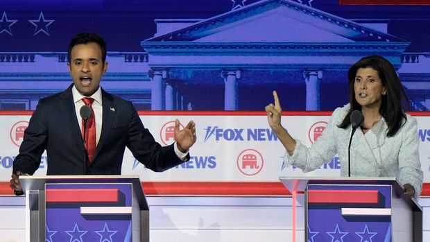 US Presidential Election: ਜ਼ਬਰਦਸਤ ਰਹੀ ਰੀਪਬਲਿਕਨਾਂ ਦੀ ਪਹਿਲੀ ਪ੍ਰਾਇਮਰੀ ਬਹਿਸ , ਸਟੇਜ ’ਤੇ ਲੜੇ ਰਾਮਾਸਵਾਮੀ ਅਤੇ ਨਿੱਕੀ!
