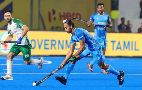 ਭਾਰਤ ਨੇ ਪਾਕਿਸਤਾਨ ਨੂੰ 4-0 ਨਾਲ ਹਰਾਇਆ, ਏਸ਼ੀਅਨ ਚੈਂਪੀਅਨਜ਼ ਟਰਾਫੀ ਤੋਂ ਪਾਕਿਸਤਾਨ ਨੂੰ ਕੀਤਾ ਬਾਹਰ