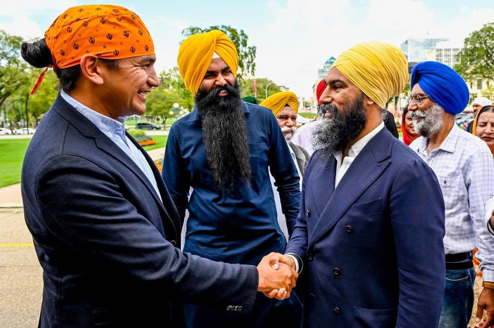 ਮੈਨੀਟੋਬਾ ਦਾ ਪ੍ਰੀਮੀਅਰ ਬਣਨ ’ਤੇ ਜਗਮੀਤ ਸਿੰਘ ਨੇ ਕੀਨਿਊ ਨੂੰ ਦਿੱਤੀ ਵਧਾਈ