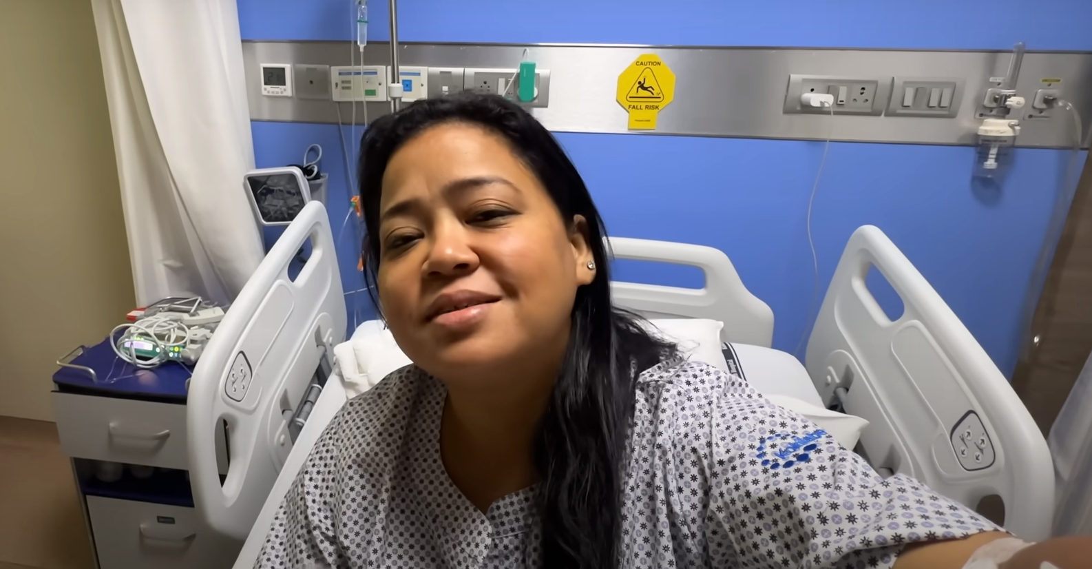 Bharti Singh ਨੂੰ ਹਸਪਤਾਲ ‘ਚ ਮਿਲਣ ਆਇਆ ਉਸ ਦਾ ਬੇਟਾ ਗੋਲਾ, ਕਿਹਾ- ਹੁਣ ਚੰਗਾ ਲੱਗ ਰਿਹਾ ਹੈ