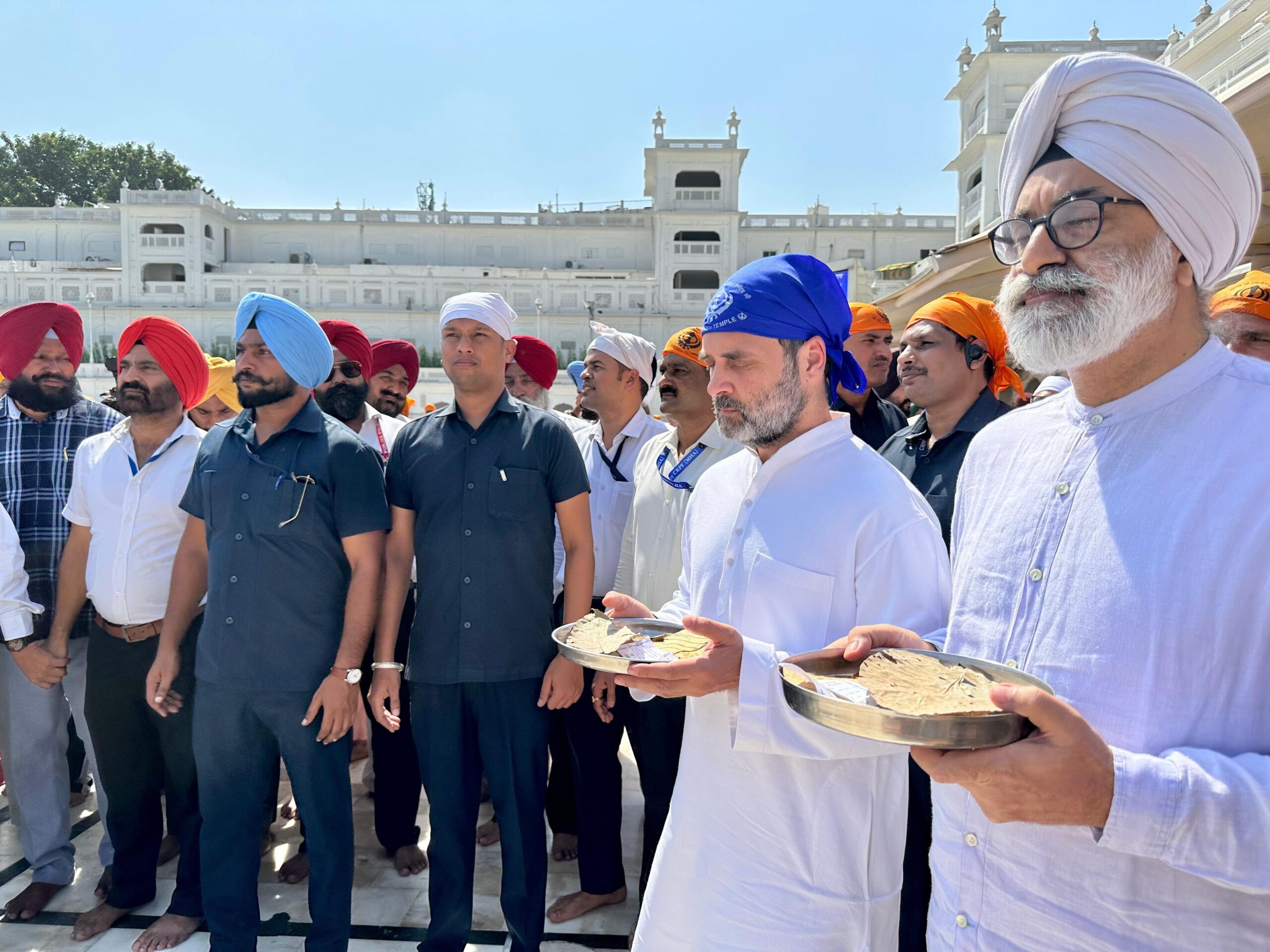 ਅੱਜ ਅੰਮ੍ਰਿਤਸਰ ਆਉਣਗੇ ਰਾਹੁਲ ਗਾਂਧੀ , ਸ੍ਰੀ ਹਰਿਮੰਦਰ ਸਾਹਿਬ ਹੋਣਗੇ ਨਤਮਸਤਕ, ਗੁਰਜੀਤ ਔਜਲਾ ਲਈ ਕਰਨਗੇ ਪ੍ਰਚਾਰ