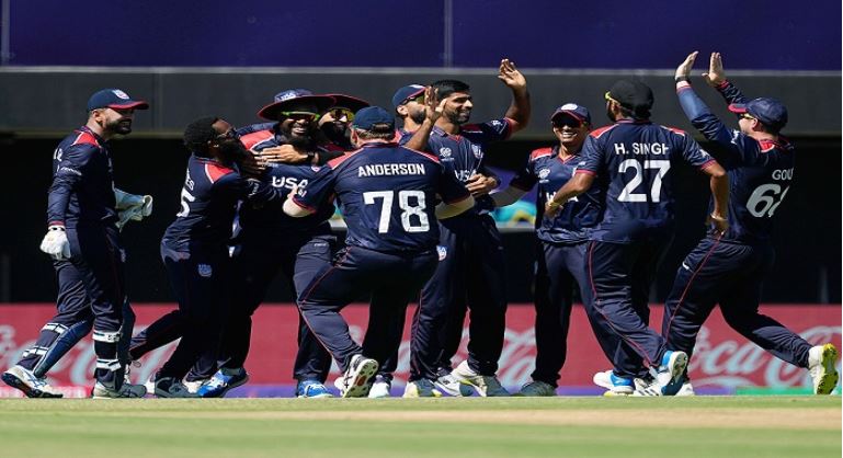 T20 ਵਿਸ਼ਵ ਕੱਪ : ਸੁਪਰ ਓਵਰ ‘ਚ ਅਮਰੀਕਾ ਨੇ 5 ਦੌੜਾਂ ਨਾਲ ਪਾਕਿਸਤਾਨ ਨੂੰ ਦਿੱਤੀ ਮਾਤ