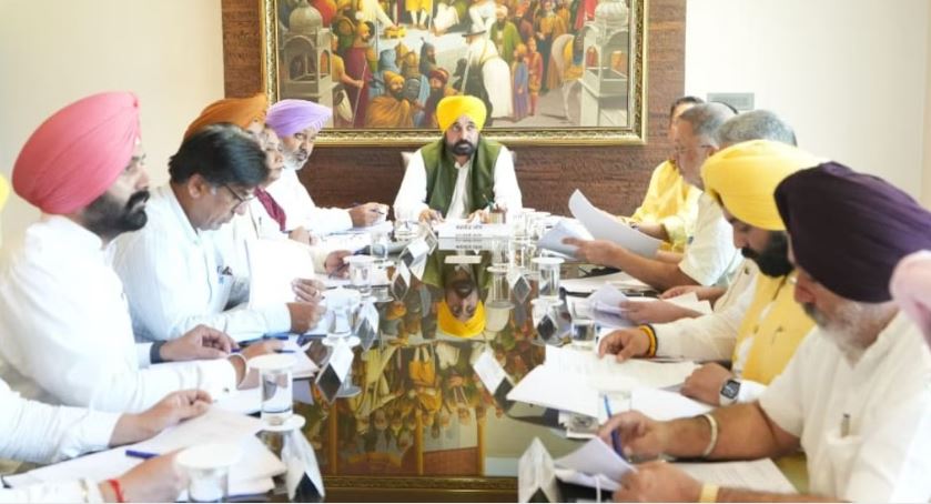 ਮਾਨਸੂਨ ਇਜਲਾਸ ਤੋਂ ਪਹਿਲਾਂ ਸੀ.ਐੱਮ ਮਾਨ ਨੇ ਸੱਦੀ ਕੈਬਨਿਟ ਬੈਠਕ